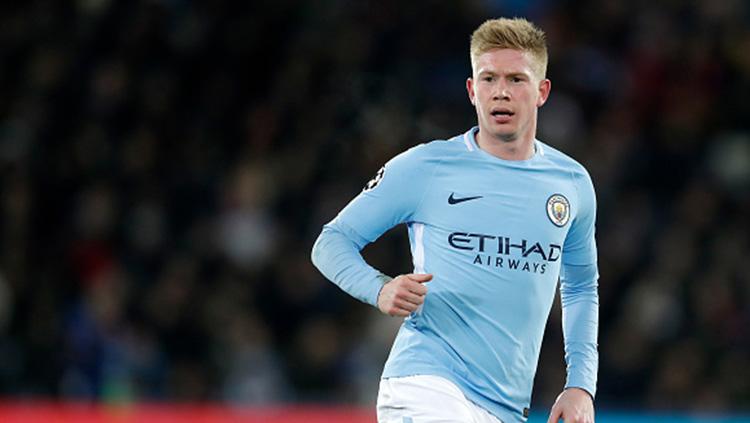 Kevin de Bruyne pada laga saat melawan Basel. Copyright: INDOSPORT