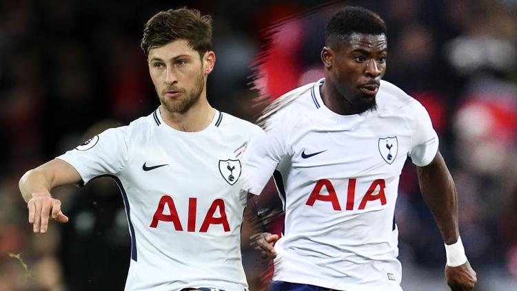 Serge Aurier dan Ben Davies.