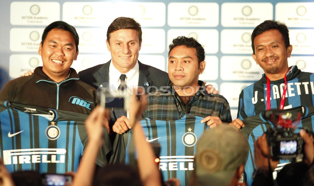Javier Zanetti Copyright: Herry Ibrahim/Indosport.com
