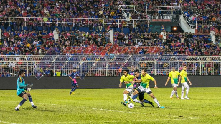 Johor Darul Takzim vs Melaka United di Liga Super Malaysia. Copyright: Ofisial Johor Darul Takzim