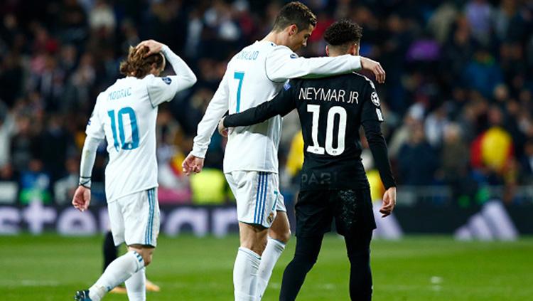 Cristiano Ronaldo - Neymar. Copyright: INDOSPORT