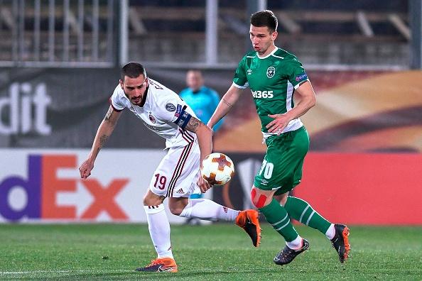 AC Milan vs Ludogorets Copyright: Getty Images