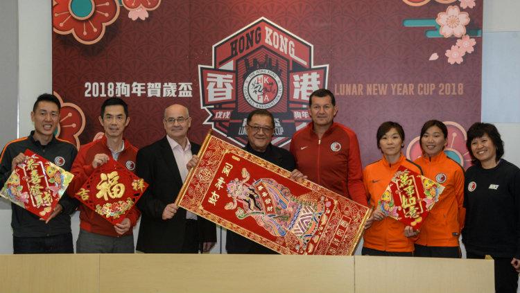 Turnamen Lunar New Year Cup yang diselenggarakan oleh Asosiasi Sepakbola Hongkong Copyright: KHFA