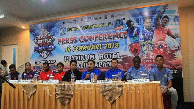 Konferensi Pers Battle of Borneo. Copyright: Reno Firhad/INDOSPORT