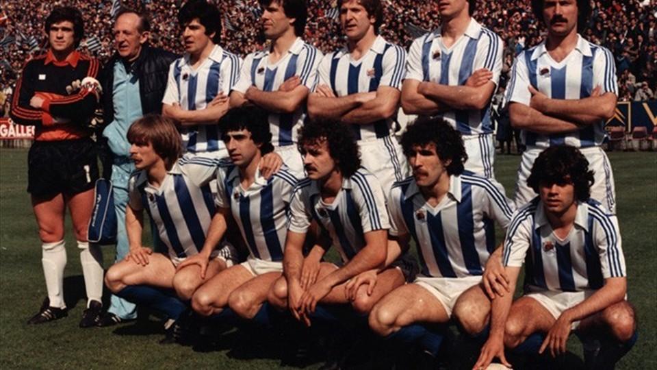 Skuat Real Sociedad musim 1979/80 Copyright: FIFA