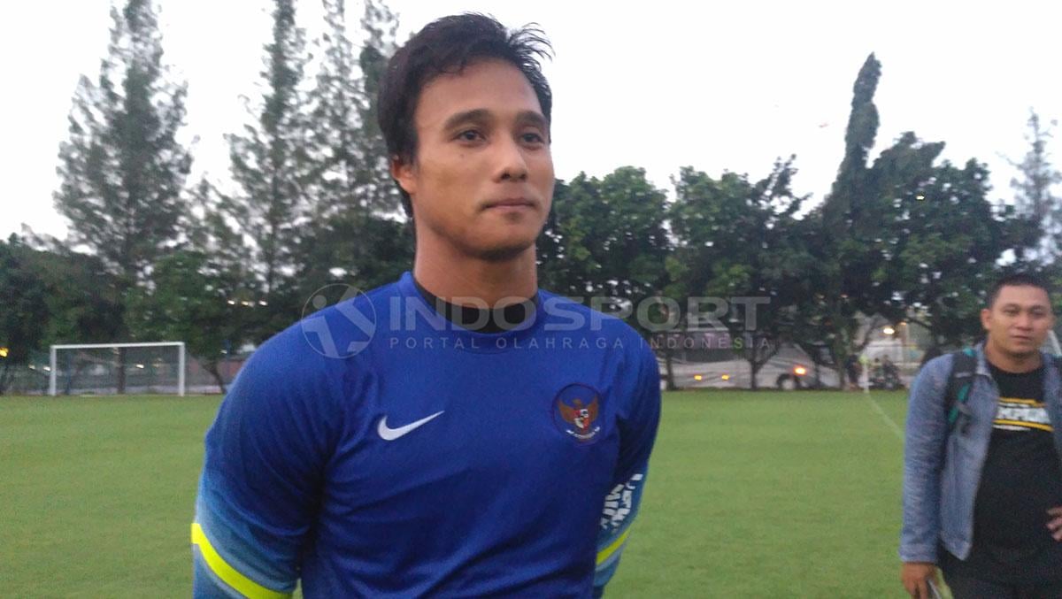 Kiper Borneo FC, Muhammad Ridho. - INDOSPORT