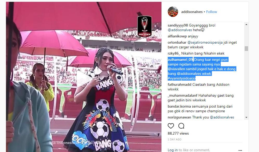 Unggahan Addison Alves Copyright: instagram