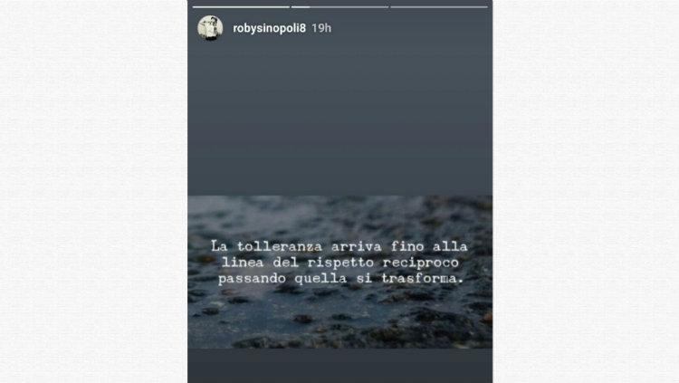 Pesan tersirat Istri Marchisio Copyright: inst