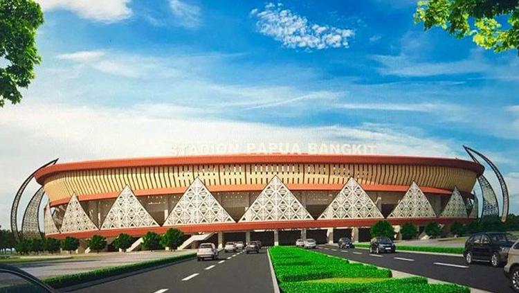 Stadion Papua Bangkit Copyright: chirpstory.com