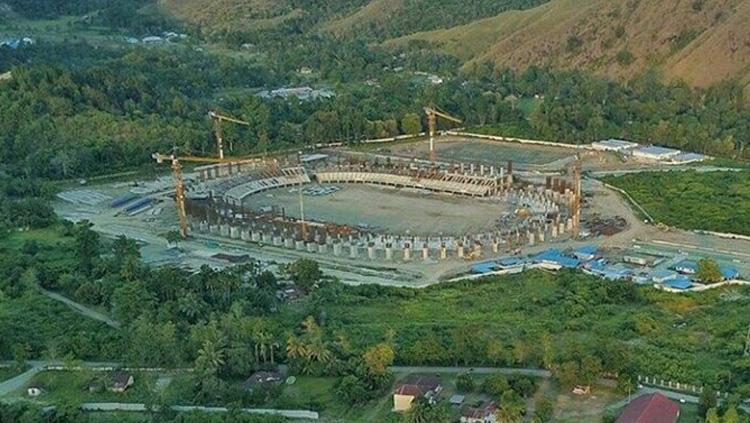 Stadion Papua Bangkit Copyright: chirpstory.com