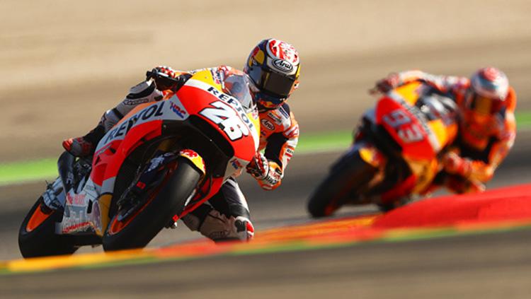 Marquez dan Pedrosa Copyright: INDOSPORT