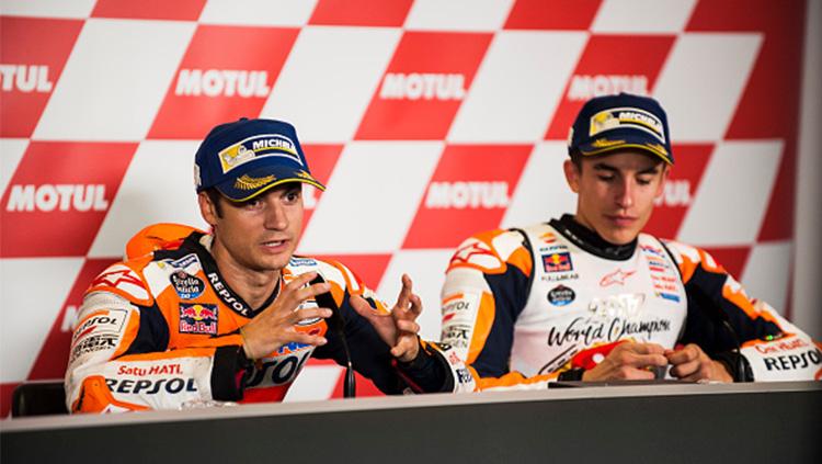 Marquez dan Pedrosa Copyright: INDOSPORT