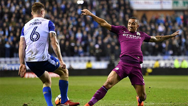 Wigan vs Man City Copyright: INDOSPORT