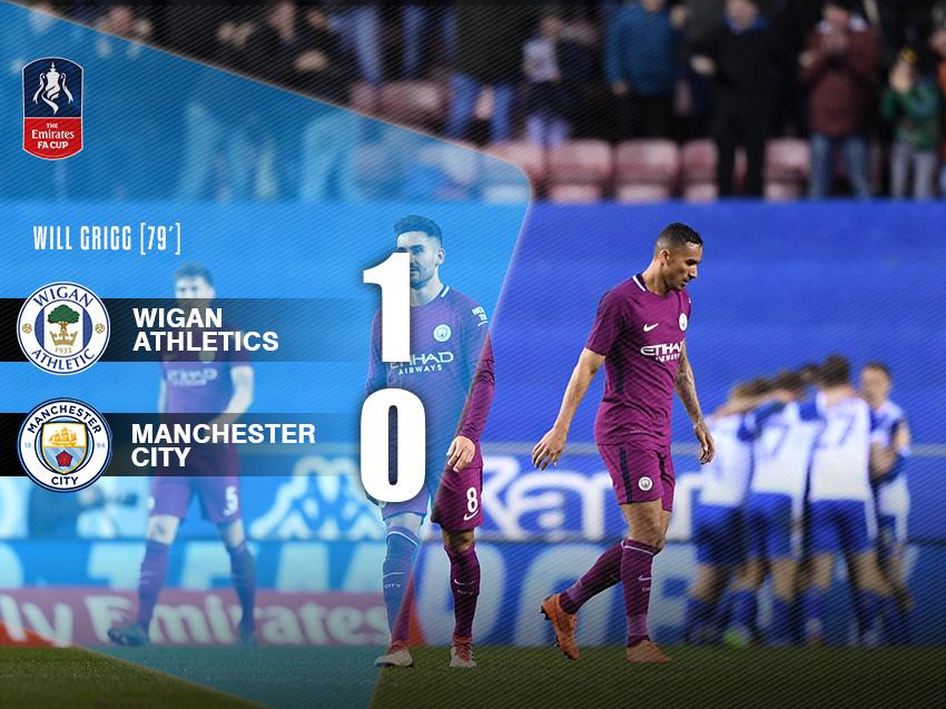 Wigan vs Man City Copyright: Arif Yahya/INDOSPORT