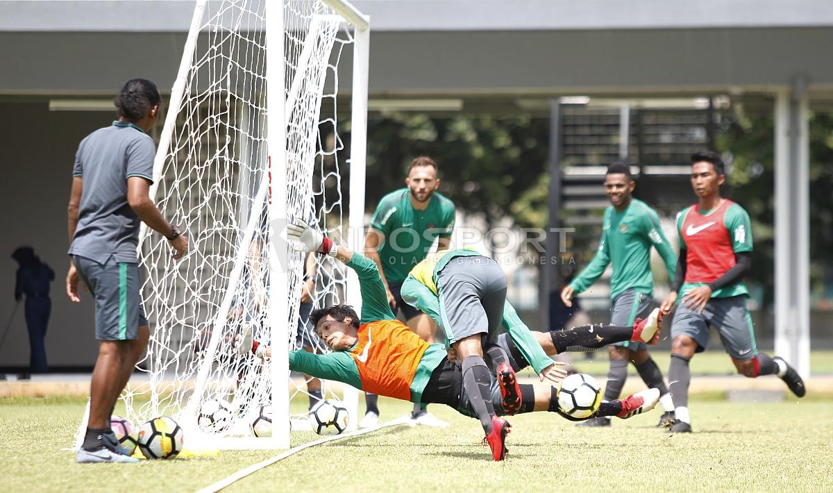 Latihan Timnas U-23 Copyright: Herry Ibrahim/Football265.com