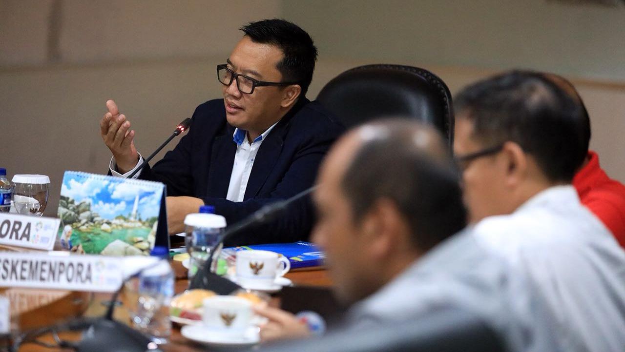 Pertemuan PSSI dan Menpora