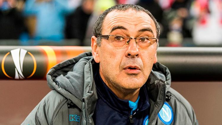 Pelatih Napoli, Maurizio Sarri Copyright: INDOSPORT