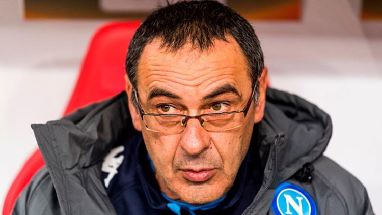 Pelatih Napoli, Maurizio Sarri - INDOSPORT