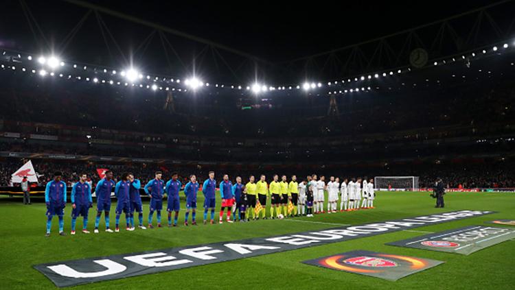 Arsenal vs Ostersunds Copyright: INDOSPORT