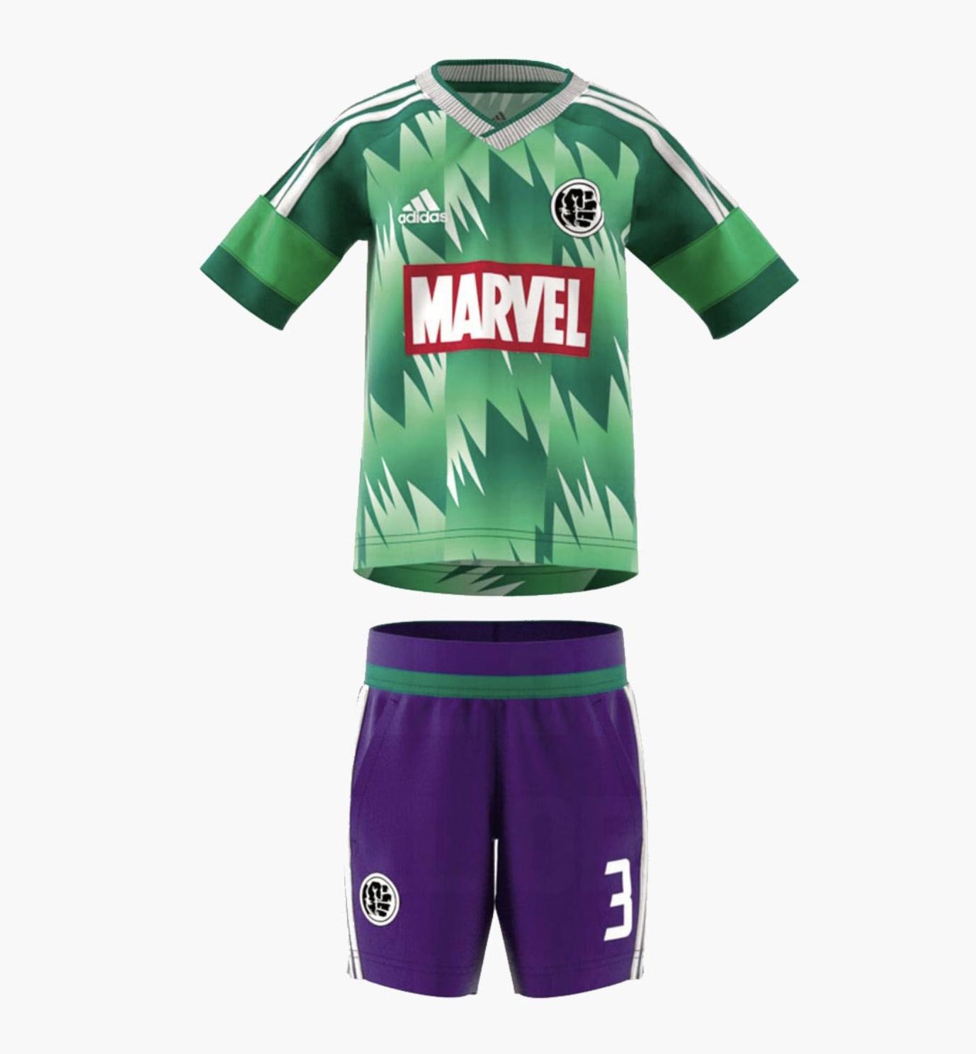 Adidas Luncurkan Jersey Marvel. Copyright: joe.co.uk