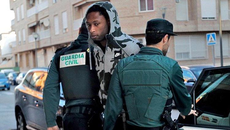 Ruben Semedo ditangkap polisi atas dugaan percobaan pembunhan. Copyright: metro.co.uk