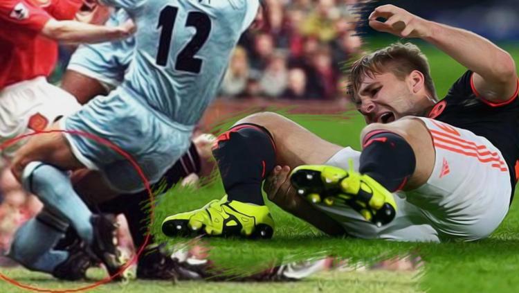 Pesepakbola yang pernah mengalami cedera parah kaki.