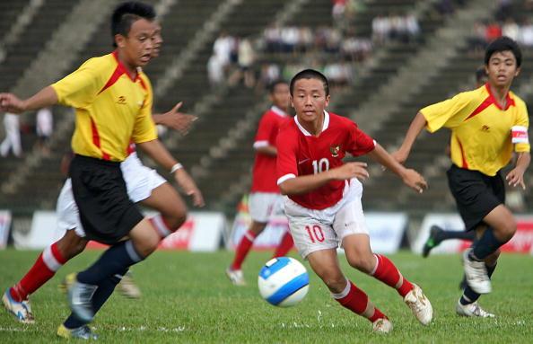 Irvin Museng dalam ajang turnamen U17 Youth Championship (AFF) di Phnom Penh, 19 Agustus 2007. Copyright: Getty Image