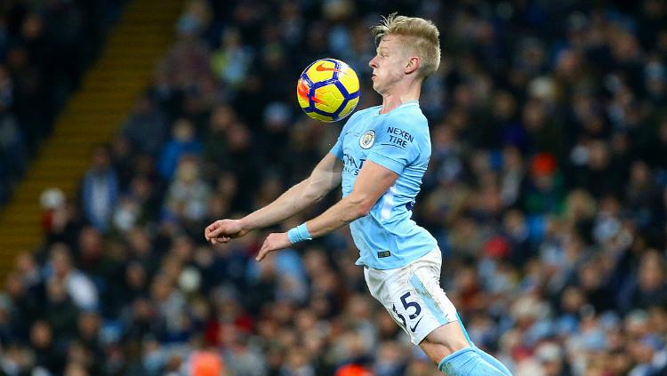 Zinchenko, pemain Manchester City Copyright: INTERNET