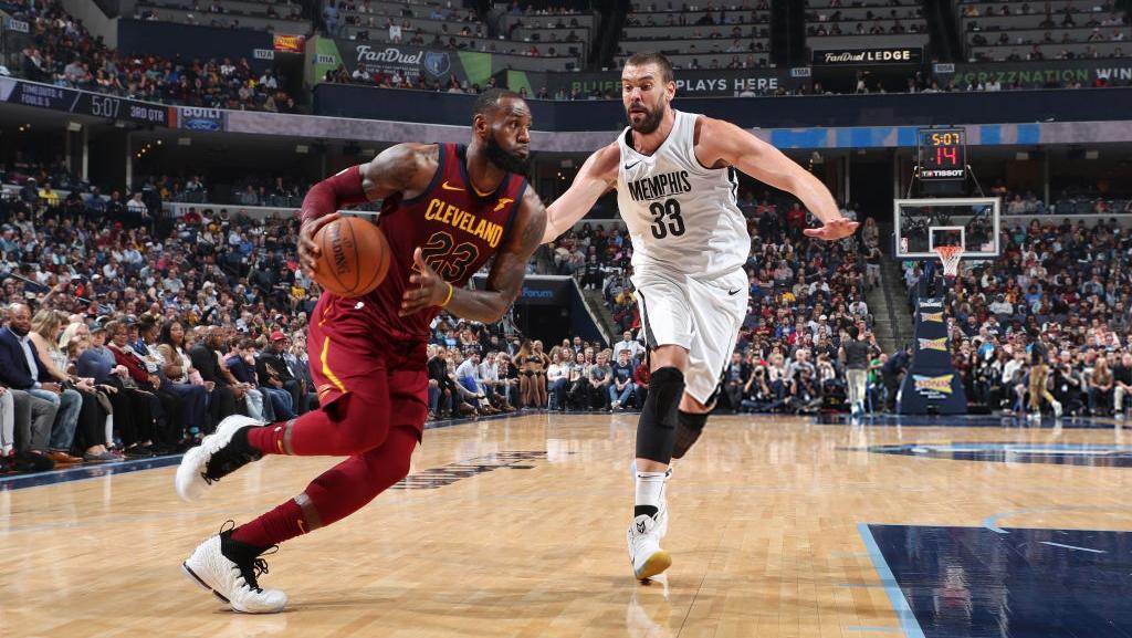 Memphis Grizzlies vs Cleveland Cavaliers Copyright: Indosport.com