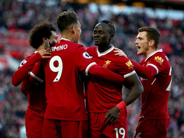 Liverpool menang 4-1 atas West Ham United. Copyright: INDOSPORT