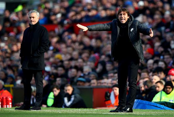 Antonio Conte dan Mourinho Copyright: Getty Image