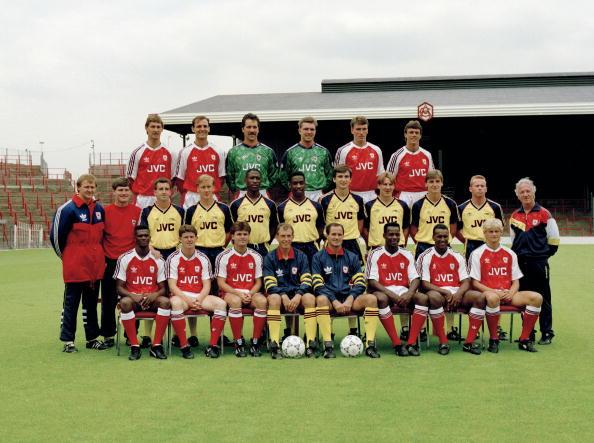 Skuat Arsenal musim 1990/91 Copyright: Getty Image