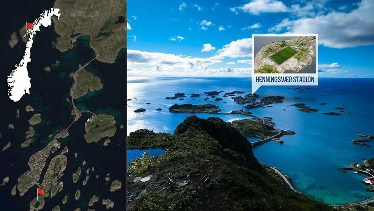 Henningsvaer Stadion. Copyright: amusingplanet.com
