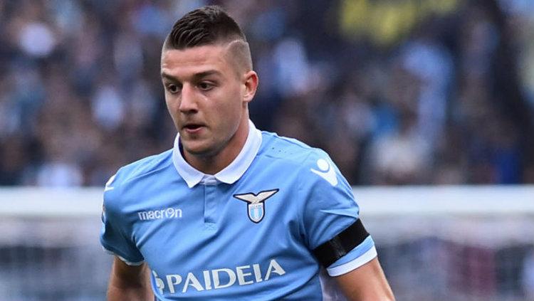 Gelandang Lazio, Sergej Milinkovic-Savic.