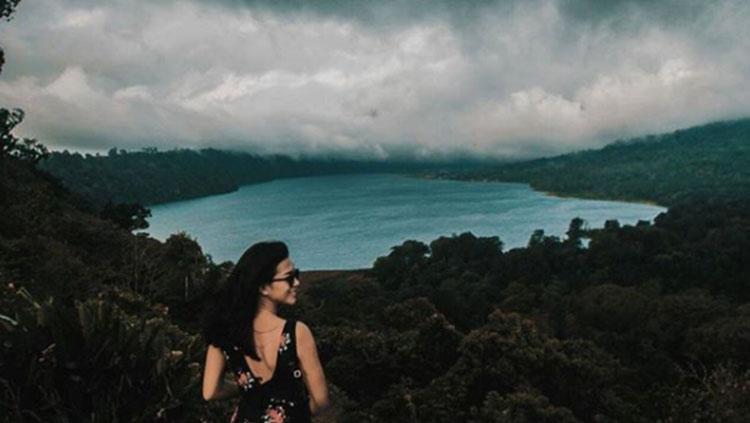 Dita Fakhrana Presenter liga 1 Copyright: Internet/@fakhranaaaa