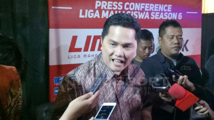 Erick Tohir CEO Mahaka di acara Liga Mahasiswa.