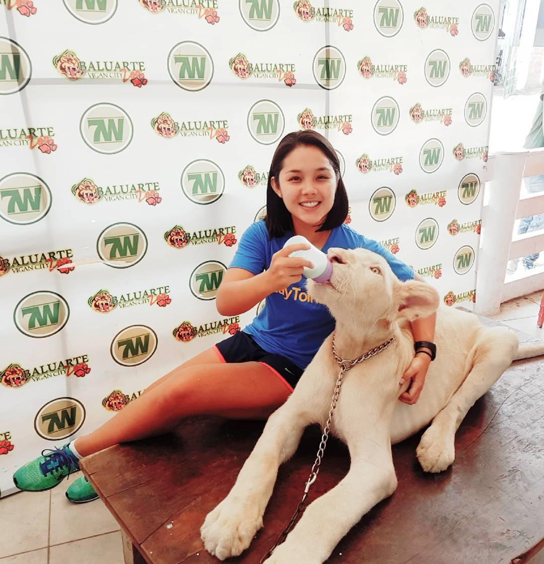 Cy Samson, pelatih fisik Global Cebu. Copyright: Instagram/@cysaki