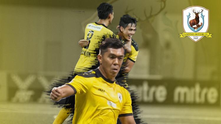 Tiga pemain Tampines Rovers yang harus di waspadai Persija Jakarta. - INDOSPORT