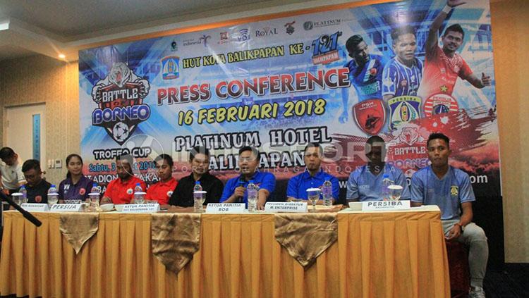 Jumpa pers PSM Makassar Copyright: Reno Firhad/INDOSPORT