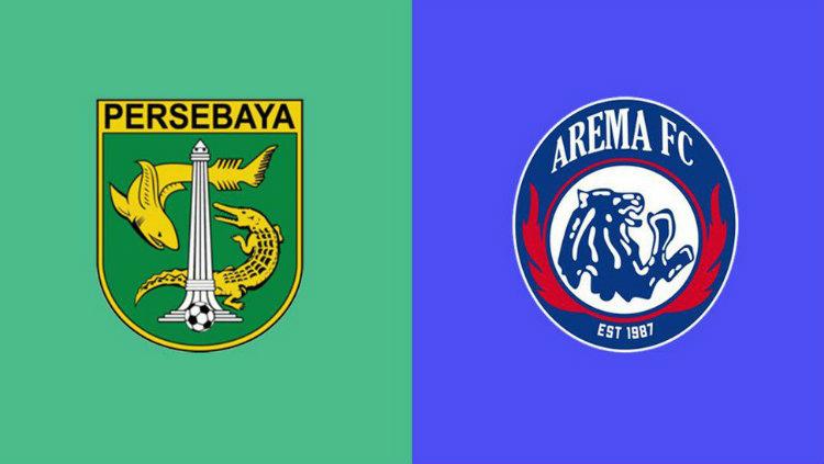 Ilustrasi logo Persebaya Surabaya vs Arema FC. Copyright: Istimewa