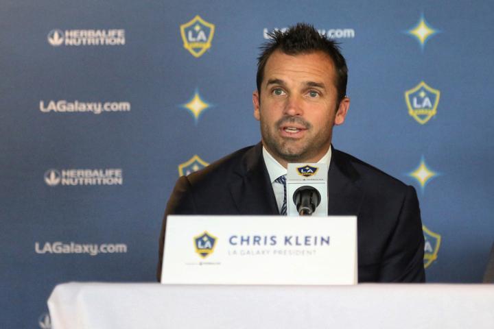 Chris Klein, Presiden LA Galaxy. Copyright: Internet