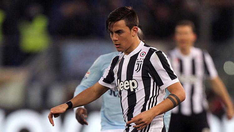 paolo Dybala saat di pertandingan Juventus melawan Lazio. Copyright: INDOSPORT