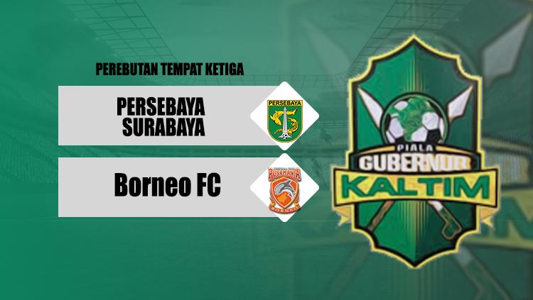 Perebutan Tempat Ketiga PGK II antara Persebaya Surabaya vs Borneo FC.