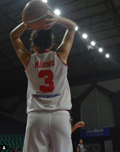 Sitha Dewi Marino, Pebasket Profesional Adik Presenter Putri Marino Copyright: Instagram/SithaMarino