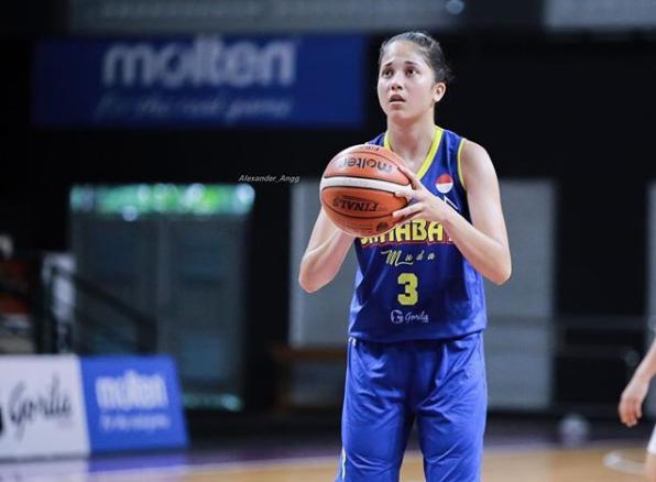 Sitha Dewi Marino, Pebasket Profesional Adik Presenter Putri Marino Copyright: Instagram/SithaMarino