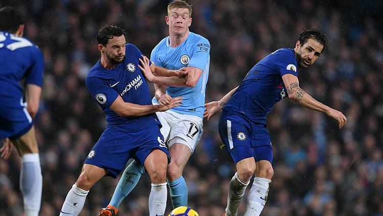 Man City vs Chelsea. Copyright: INDOSPORT