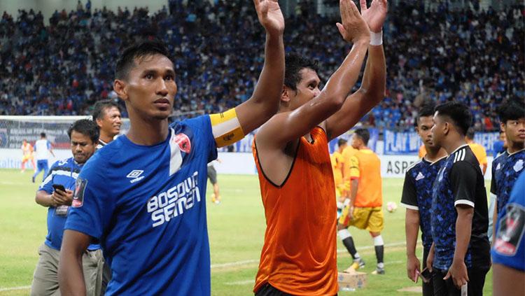 Kapten PSM Makassar, Zulkifli Syukur. Copyright: Reno Firhad/INDOSPORT