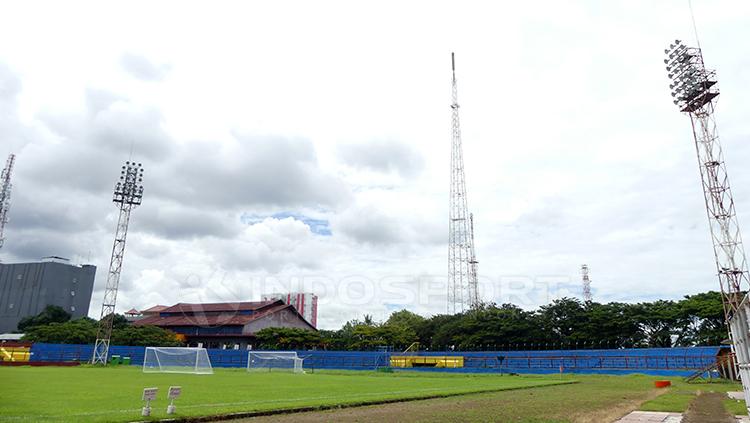 Wajah baru Stadion Andi Mattalatta Makassar. Copyright: Reno Firhad Rinaldi/INDOSPORT