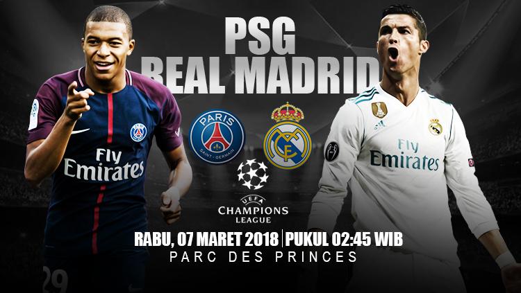 Prediksi PSG vs Real Madrid. Copyright: INDOSPORT