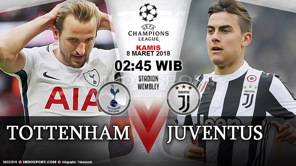 Prediksi Tottenham Hotspur vs Juventus Copyright: Grafis:Yanto/Football265.com